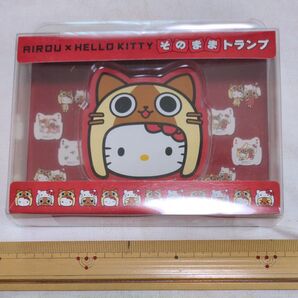 アイルー×ハローキティ そのままトランプ★未使用 サンリオ モンハン モンスターハンター カプコン
