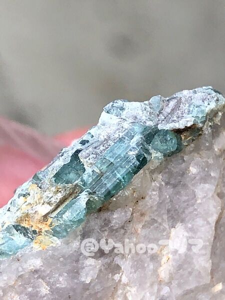 国産鉱物 妙見山 トルマリン (リチア電気石)宝石質!