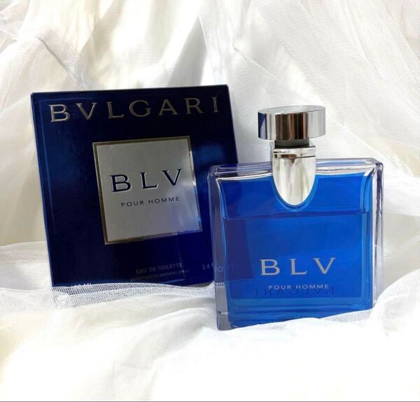 BVLGARI ブルガリ プールオム ブルー オードトワレ100ml 美品