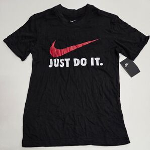 Nike ブラック Tシャツ JUST DO IT. ナイキ Sサイズ