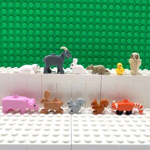 【新品】レゴ動物ミニフィグ11個セット 正規品
