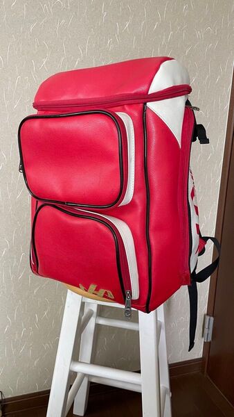 ハタケヤマ 野球用バックパック レッド