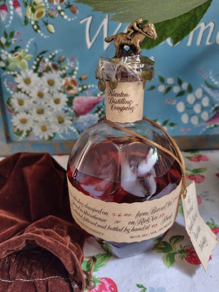 訳あり Blanton Single Barrel ブラントン シングルバレル バーボン ウイスキー 750ml 茶巾付き