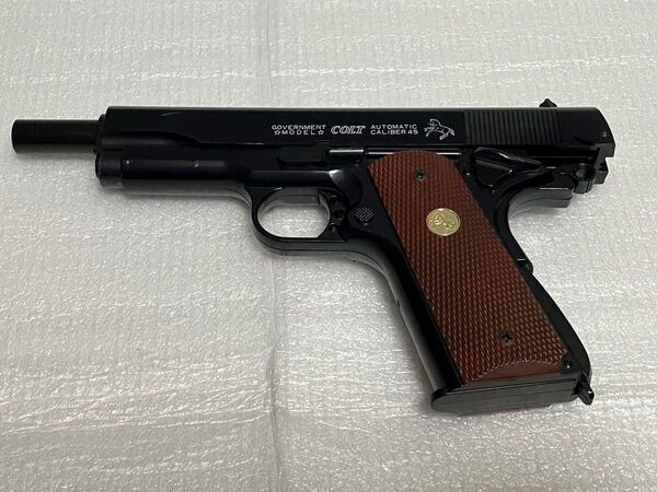 ASGKマークあり ヨネザワ コルトガバメント エアコキ エアガン