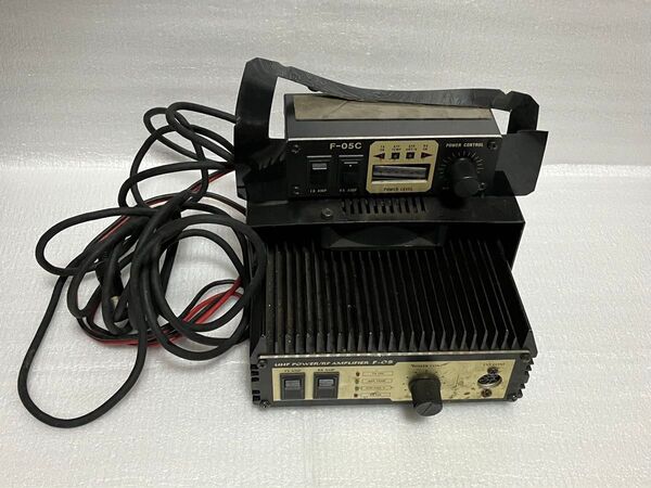 UHF POWER/RF AMPLIFIET F-05 無線機 F-05C