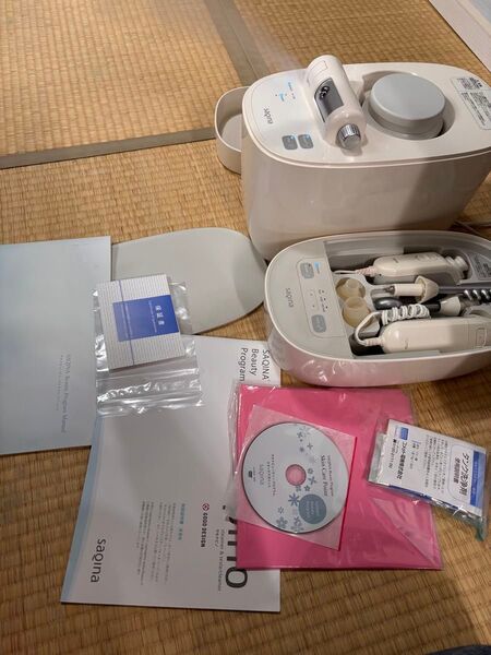 サキナピノ スチーマー 美顔器 パナソニック 微粒子スチーム クリーナー スキンケア美容器 ホームエステ美顔器