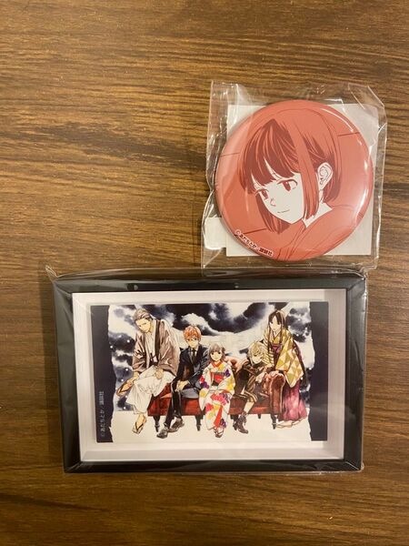 ノラガミ 楽天コレクション くじメイト B賞 D賞 アクリルスタンド アクリルお守り 缶バッジ スクエア缶バッジ 野良