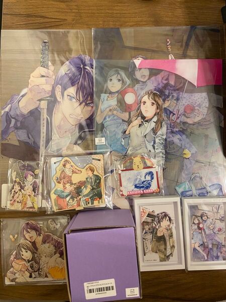 ノラガミ 楽天コレクション くじメイト アクリルスタンド アクリルお守り フレームマグネット クリアポスター 夜卜 ひより 雪音