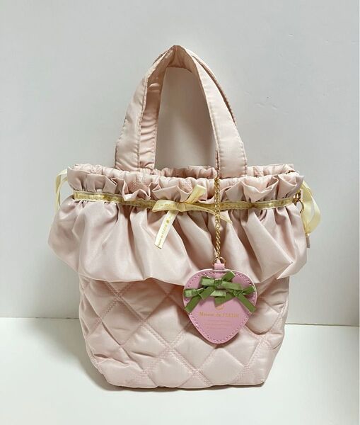 Maison de FLEUR メゾンドフルール いちごバッグ&チャームBOOK ローソン 巾着 ハンドバッグ