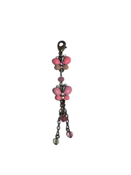 ANNA SUI バタフライチャーム アナスイ 蝶 ピンク