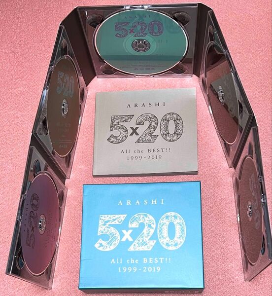 嵐 ARASHI 5×20 All the BEST!! 1999-2019 【初回限定盤2】(4CD+DVD)