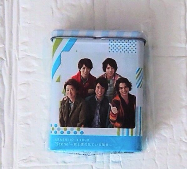 ARASHI 缶ケース 絆創膏