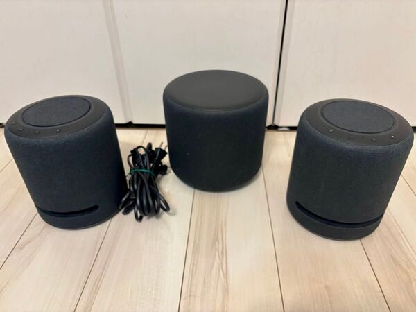 【セット商品】Amazon Echo Sub×1、Echo Studio × 2