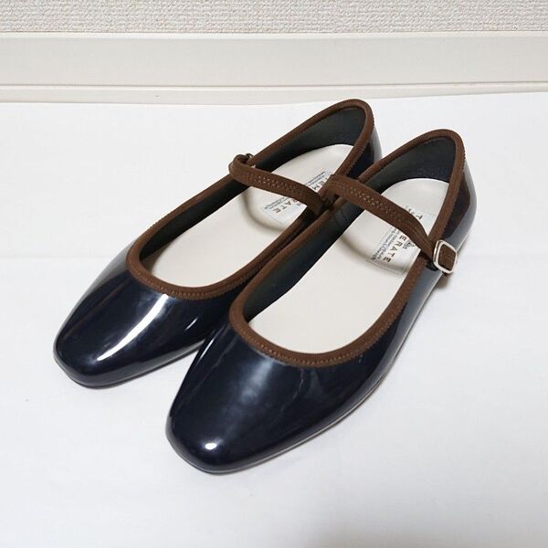 TEMPERATE テンパレイト メリージェーン ストラップ パンプス レインシューズ フラットシューズ 防水