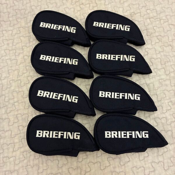 アイアンカバー ブリーフィング briefing 8セット ネイビー