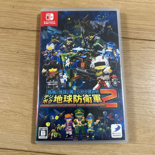 四角い地球に再びシカク現る デジボク地球防衛軍2 EARTH DEFENSE FORCE:WORLD BROTHERS