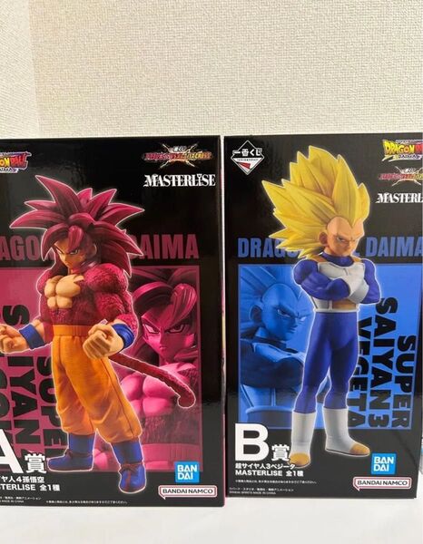 一番くじ ドラゴンボール vsオムニバスCROSS A賞 孫悟空 B賞 ベジータ セット ①