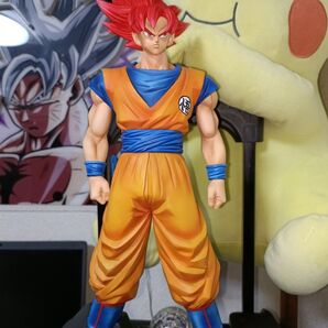 ドラゴンボール Grandista 孫悟空 超サイヤ人ゴッド改造リペイントフィギュア