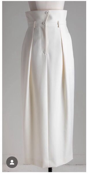 【丈詰め済】deres デレス first step skirt 白 size0
