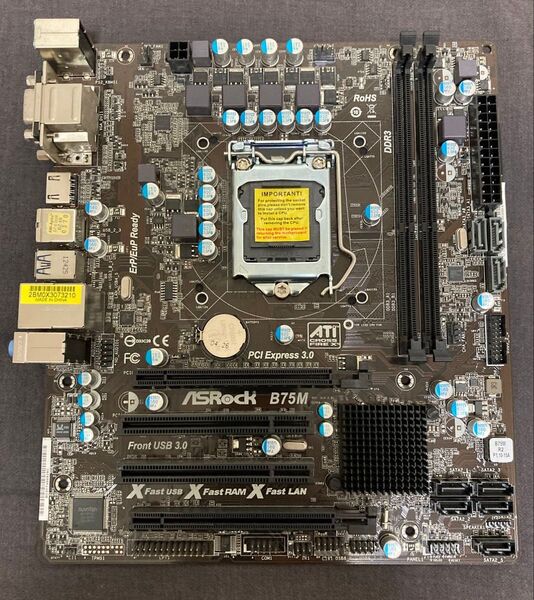 マザーボード ASRock B75M R2.0