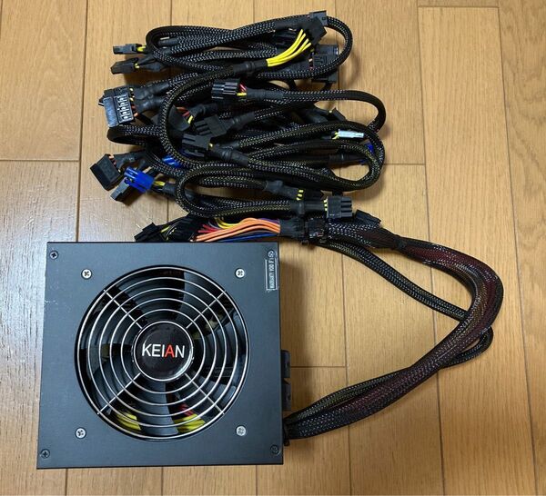 KEIAN KTOP-700A-S ATX 700W 80PLUS認証 SILVER 電源ユニット