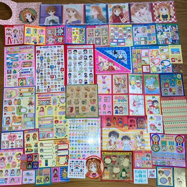 りぼん 付録 シール 当時物 レトロ こどものおもちゃ ギャルズ 神風怪盗ジャンヌ