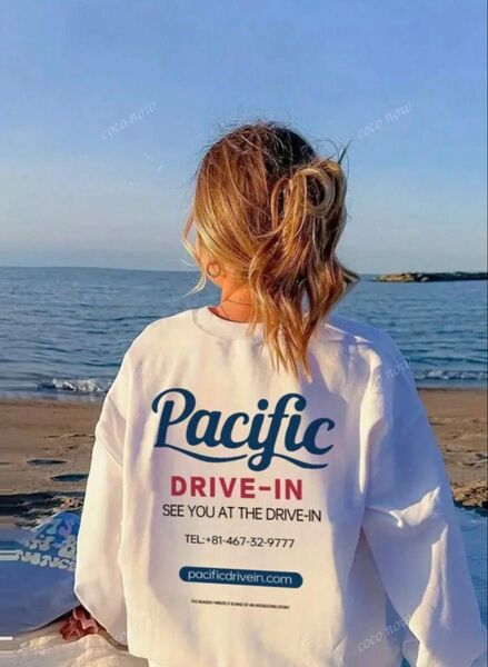 Pacific DRIVE-IN ビッグシルエットロングTシャツ