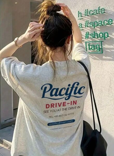 Pacific DRIVE-IN パシフィックドライブインビッグシルエットTシャツ