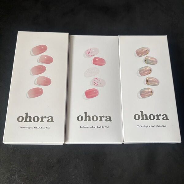 ohora ジェルネイルシール オフィス ピンクネイル