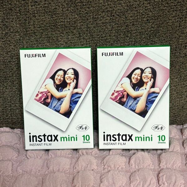 【新品未開封】チェキ FUJIFILM instax mini フィルム 20枚