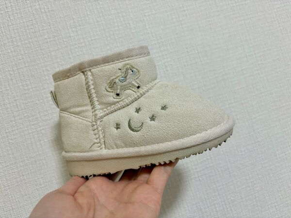 子供服 シューズ cottoli ムートンブーツ ショートブーツ13センチ