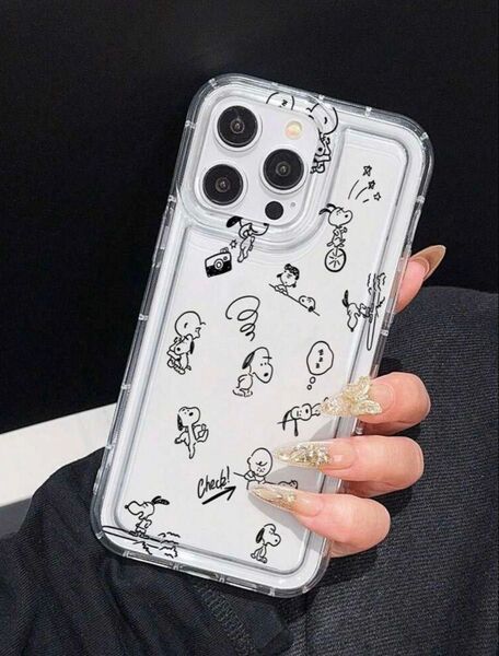 iPhone16 スマホケースアイフォンケース スヌーピー