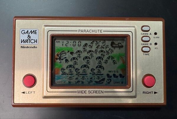 ゲームウォッチ パラシュート 偏光板・反射板交換済み商品 動作確認済み
