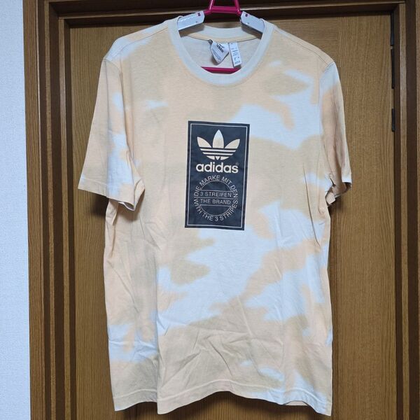 adidas カモフラージュ Tシャツ XL 古着 コットンTシャツ