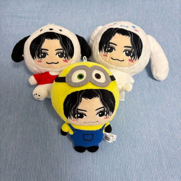 FANTASTICS 八木勇征 ミニオン シナモン ポチャッコ ぬいぐるみ