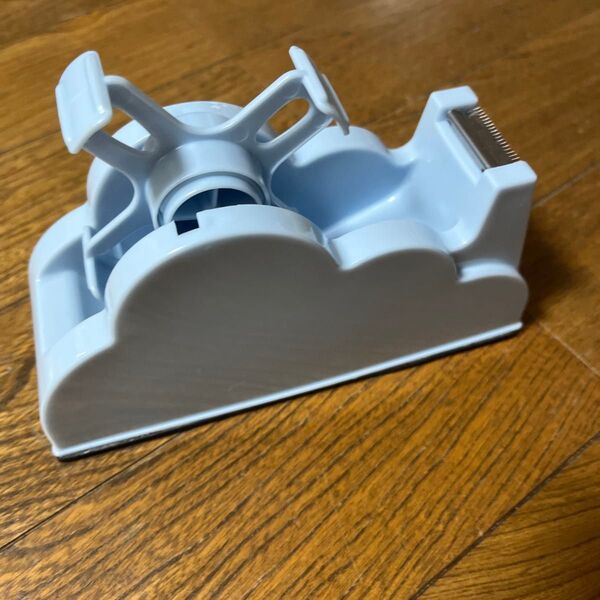 くも形 テープカッター ブルー