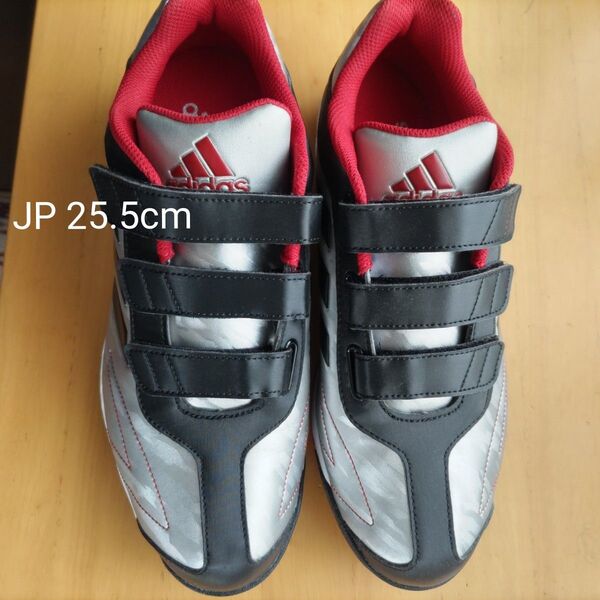 adidas 野球 ベースボールトレーニングシューズ JP 25.5cm シルバー系