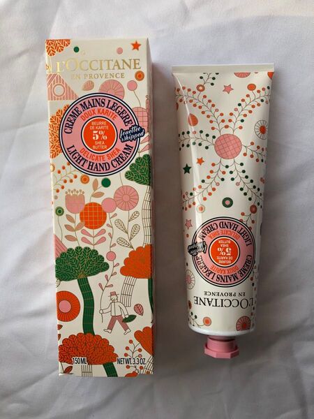 ロクシタン ハンドクリーム・スノーシア フローラルコットン 150ml / 未使用