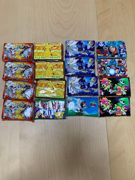 子供ポケットティッシュまとめ売り ポケモン他16個セット