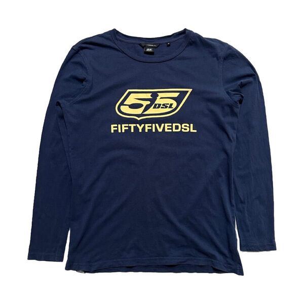 DIESEL by 55DSL ロングTシャツ ロンT ロゴ Tシャツ
