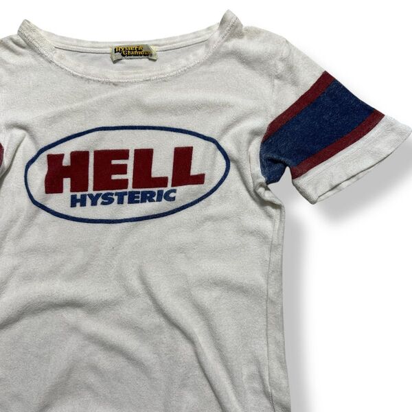 雑誌掲載品 90s ヒステリックグラマー “HELL HYSTERIC” パイル ピチT