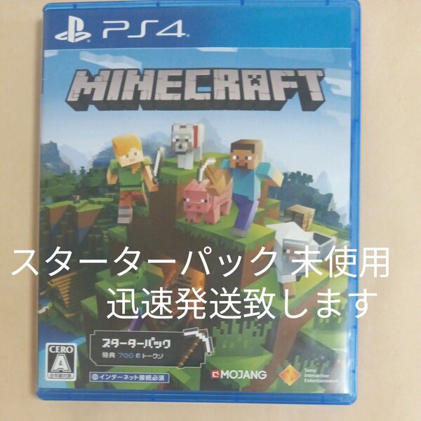 PS4 マインクラフト 特典 未使用