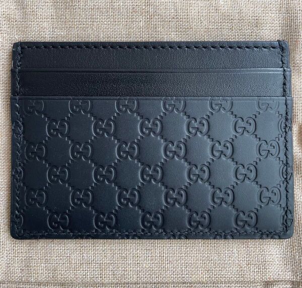 GUCCI マイクログッチシマ カードケース