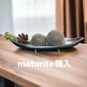 舟型器とボール大小シルバーセットmaturite購入