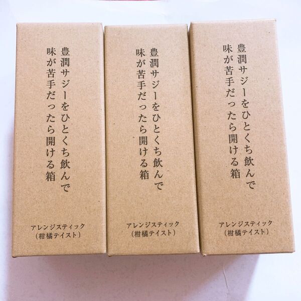 新品 豊潤サジー アレンジスティック(柑橘テイスト)