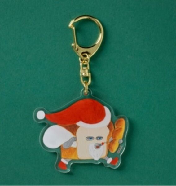 パンどろぼう/アクリルキーホルダー クリスマスver.