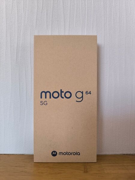 【新品未開封】 moto g64 5G モトローラ スペースブラック motorola