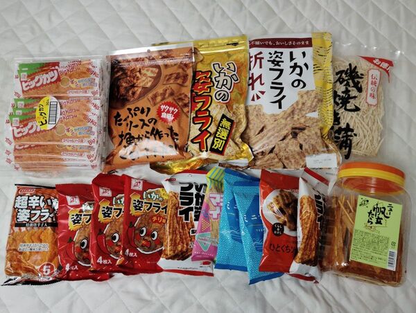 駄菓子 まとめ売り ビッグカツ イカ姿フライ 他