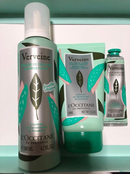 ((新品) ロクシタン VB / シャワーホイップ 200g,ボディジェル 150ml,ハンドクリーム 30ml