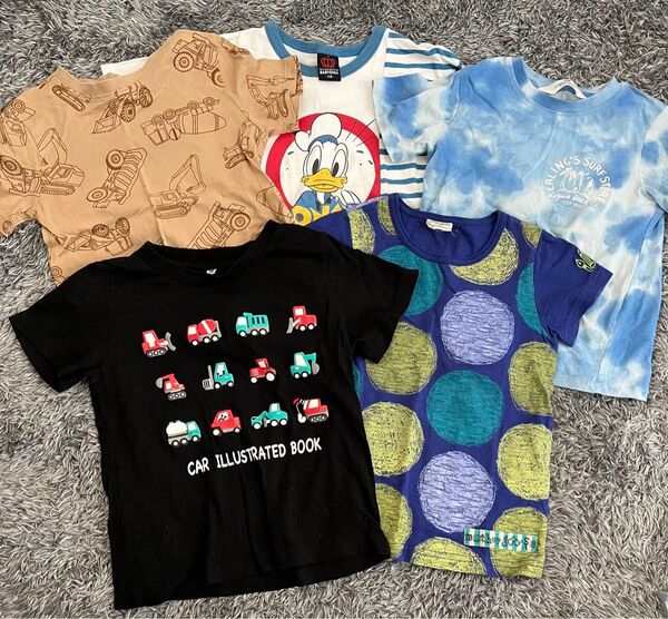 BABYDOLL Tシャツ 半袖 5枚セット 110サイズ キムラタン H&M